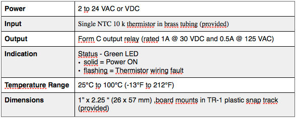 Specifications - ET-610