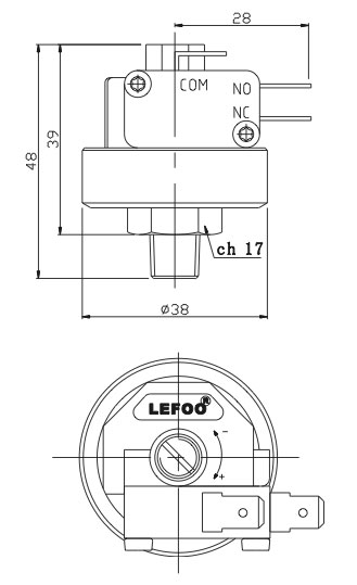 LF25  Pressure Switch